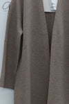 SWAYING 24 Autumn and Winter Cashmere Profile Long Coat SW-SW24AW1T103-TUO Camel
